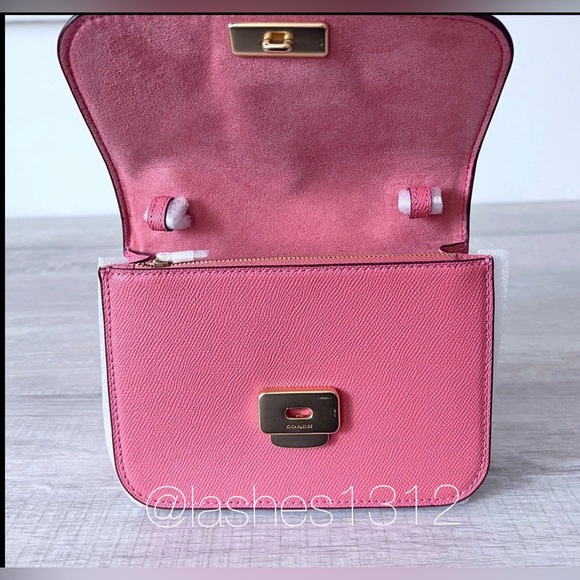 COACH Bag Brynn Mini Crossbody -  Pink Taffy C5626 - Picture 6 of 9